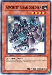 Ancient Gear Soldier - Structure Deck: Machine Re-Volt - YuGiOh card