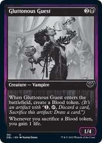 Gluttonous Guest - Innistrad: Double Feature - Magic: The Gathering card