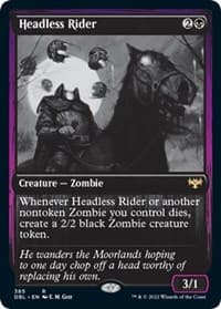 Headless Rider - Innistrad: Double Feature - Magic: The Gathering card