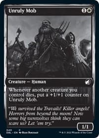Unruly Mob - Innistrad: Double Feature - Magic: The Gathering card