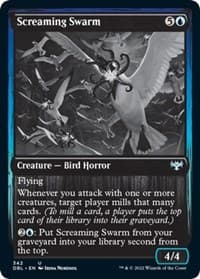 Screaming Swarm - Innistrad: Double Feature - Magic: The Gathering card