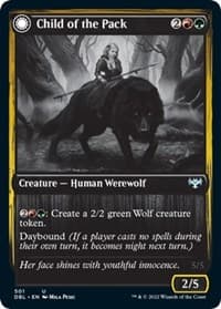 Child of the Pack - Innistrad: Double Feature - Magic: The Gathering card
