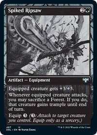 Spiked Ripsaw - Innistrad: Double Feature - Magic: The Gathering card