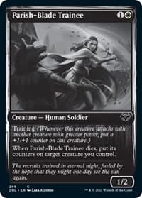 Parish-Blade Trainee - Innistrad: Double Feature - Magic: The Gathering card