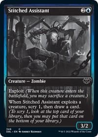 Stitched Assistant - Innistrad: Double Feature - Magic: The Gathering card