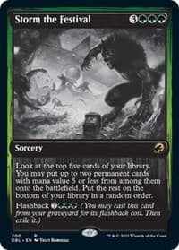 Storm the Festival - Innistrad: Double Feature - Magic: The Gathering card