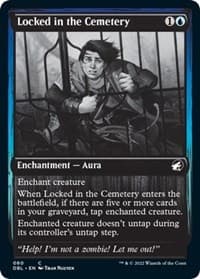 Locked in the Cemetery - Innistrad: Double Feature - Magic: The Gathering card