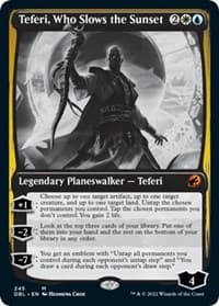Teferi, Who Slows the Sunset - Innistrad: Double Feature - Magic: The Gathering card