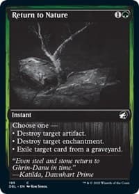 Return to Nature - Innistrad: Double Feature - Magic: The Gathering card