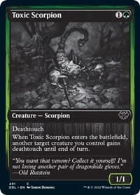 Toxic Scorpion - Innistrad: Double Feature - Magic: The Gathering card