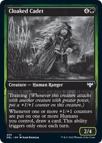 Cloaked Cadet - Innistrad: Double Feature - Magic: The Gathering card