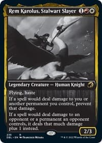 Rem Karolus, Stalwart Slayer - Innistrad: Double Feature - Magic: The Gathering card