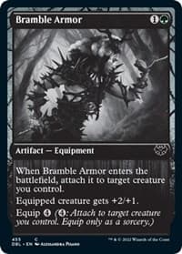 Bramble Armor (455) - Innistrad: Double Feature - Magic: The Gathering card