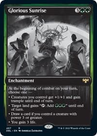 Glorious Sunrise - Innistrad: Double Feature - Magic: The Gathering card