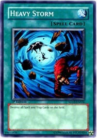 Heavy Storm - Structure Deck: Machine Re-Volt - YuGiOh card