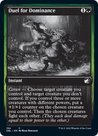 Duel for Dominance - Innistrad: Double Feature - Magic: The Gathering card
