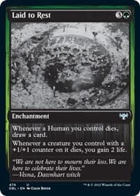 Laid to Rest - Innistrad: Double Feature - Magic: The Gathering card