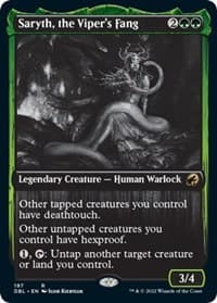 Saryth, the Viper's Fang - Innistrad: Double Feature - Magic: The Gathering card