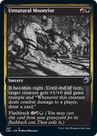 Unnatural Moonrise - Innistrad: Double Feature - Magic: The Gathering card