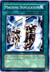 Machine Duplication - Structure Deck: Machine Re-Volt - YuGiOh card