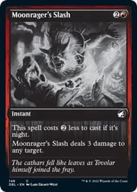 Moonrager's Slash - Innistrad: Double Feature - Magic: The Gathering card
