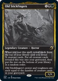 Old Stickfingers - Innistrad: Double Feature - Magic: The Gathering card