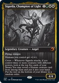 Sigarda, Champion of Light - Innistrad: Double Feature - Magic: The Gathering card