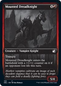 Mounted Dreadknight - Innistrad: Double Feature - Magic: The Gathering card