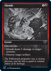Abrade - Innistrad: Double Feature - Magic: The Gathering card