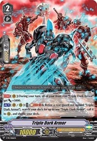 Triple Dark Armor - V Promo Cards - Cardfight Vanguard card