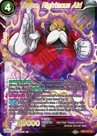 Toppo, Righteous Aid (Gold Stamped) - Mythic Booster - Dragon Ball Super: Masters card