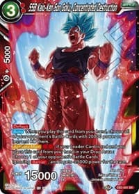 SSB Kaio-Ken Son Goku, Concentrated Destruction - Mythic Booster - Dragon Ball Super: Masters card
