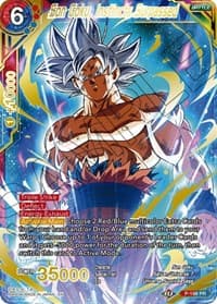 Son Goku, Instincts Surpassed (Gold Stamped) - Mythic Booster - Dragon Ball Super: Masters card