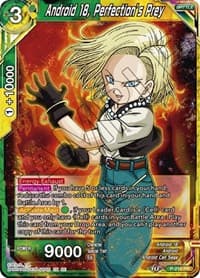 Android 18, Perfection's Prey - Mythic Booster - Dragon Ball Super: Masters card