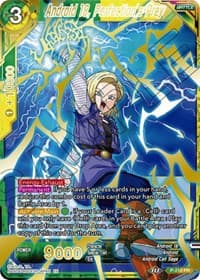 Android 18, Perfection's Prey (Gold Stamped) - Mythic Booster - Dragon Ball Super: Masters card