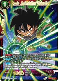 Broly, Astonishing Potential (Gold Stamped) - Mythic Booster - Dragon Ball Super: Masters card