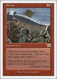 Fervor - Classic Sixth Edition - Magic: The Gathering card