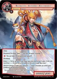 Barbatos, Aspiring Ascendant - Game of Gods - Force of Will card