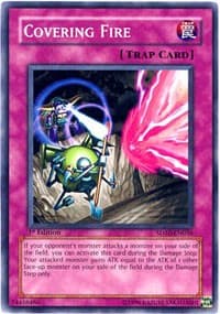Covering Fire - Structure Deck: Machine Re-Volt - YuGiOh card