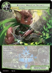 Kotaro, Ninja of Silence - Game of Gods - Force of Will card