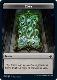 Copy // Treasure Double-Sided Token - Innistrad: Crimson Vow - Magic: The Gathering card