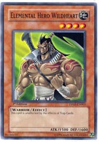 Elemental Hero Wildheart - Duelist Pack 3: Jaden Yuki 2 - YuGiOh card