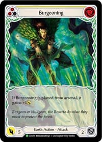 Burgeoning (Yellow) - LGS070 - Flesh and Blood: Promo Cards - Flesh and Blood TCG card