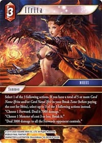 Ifrita - Crystal Dominion - Final Fantasy TCG card