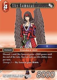 Sky Samurai - Crystal Dominion - Final Fantasy TCG card
