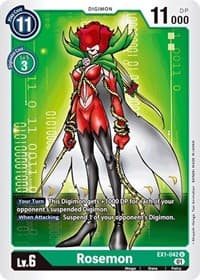 Rosemon - Classic Collection - Digimon Card Game card
