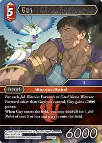 Guy - Crystal Dominion - Final Fantasy TCG card