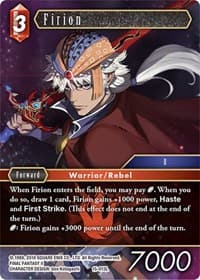 Firion - Crystal Dominion - Final Fantasy TCG card