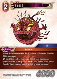 Bomb - Crystal Dominion - Final Fantasy TCG card