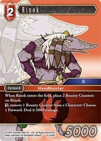 Rinok - Crystal Dominion - Final Fantasy TCG card